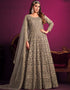 Pine Cone Net Pant Anarkali