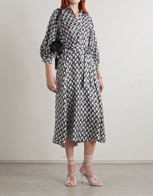 Hit Grey Latest Printed Maxi Dress Buy multi color kaftan