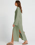 Mint Heavy Designer Heavy Fency Maxi Dress designer kaftan