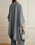 Grey Heavy Designer Heavy Maxi Dress designer kaftan