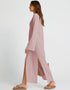 Baby Pink Heavy Designer Heavy Fency Maxi Dress casual kaftan