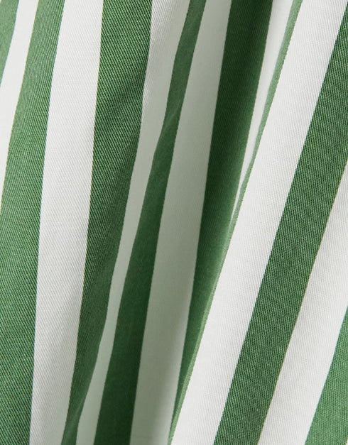 Designer Party Wear Maxi Dress Green Rayon Blend Maxi Dress Side View