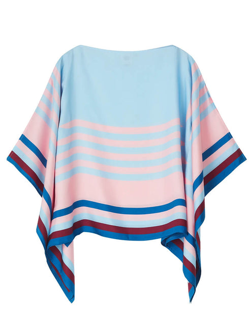 Blue Fancy Soft Satin Silk Kaftan Co-Ord Set Buy pretty Kaftan