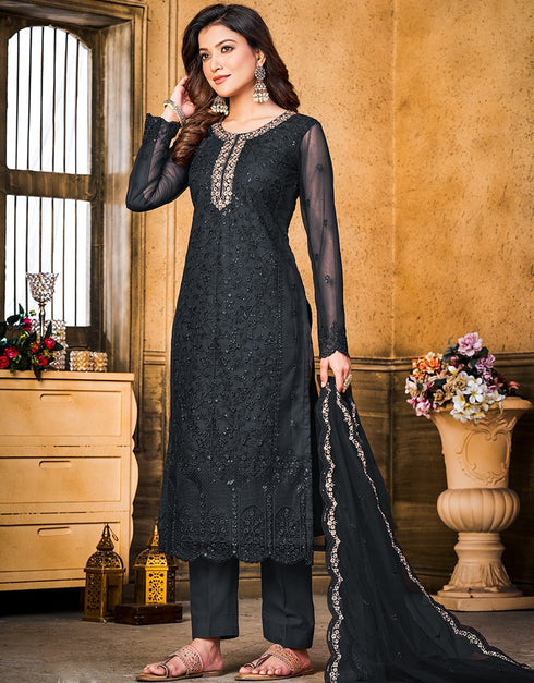 Woodsmoke Net Pant Straight Back View