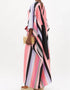 Pink Silk Crepe Kaftan Buy designer kaftan