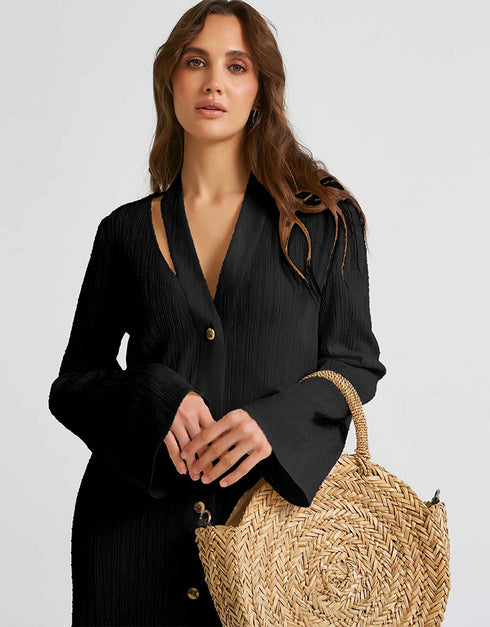 Black Heavy Designer Heavy Fency Maxi Dress Buy Kaftan For Women