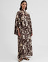 Woody Brown Heavy Designer Heavy Fency Maxi Dress Buy maxi kaftan