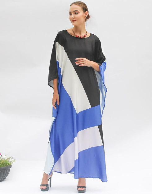 Blue Free From Chest With Length 56 Inch womens kaftan online