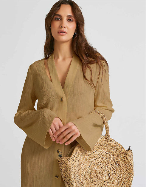 Beige Heavy Designer Heavy Fency Maxi Dress Buy African Kaftans