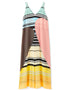 Multi French Moss Kaftan Buy silk kaftan