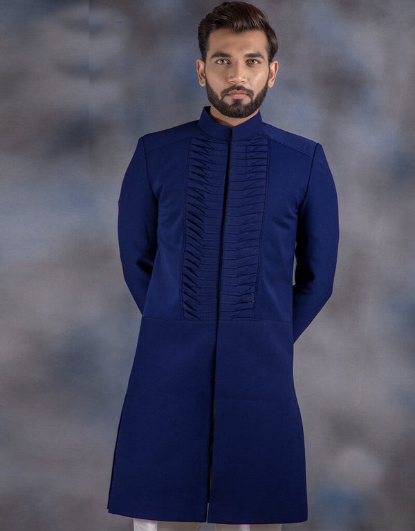 Blue Kurta Imported Chudidar