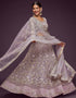 Dusky Orchid Soft Net Lehenga Choli Salwar Kameez