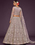 Dusky Orchid Soft Net Lehenga Choli Salwar Kameez