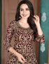 Maroon Faux Georgette Anarkali Anarkali Closure View