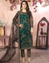 Green Net Pant Suit