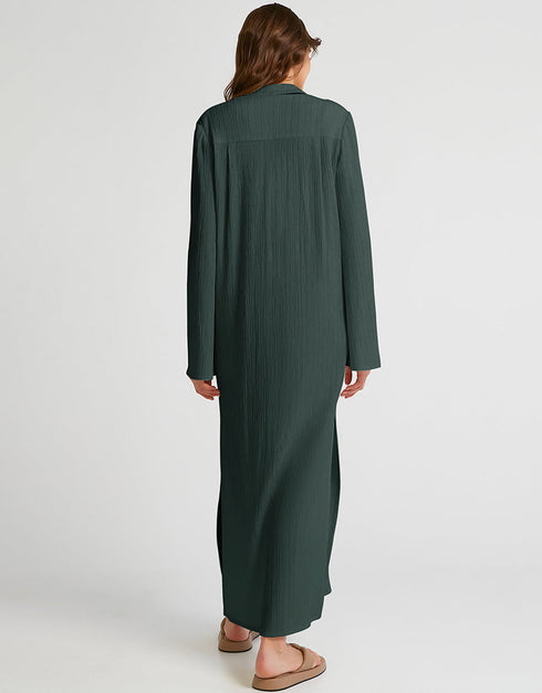 Green Heavy Designer Heavy Fency Maxi Dress buy designer kaftan online