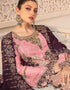 Designer Party Wear Faux Georgett Pakistani Suit Collection Pink Faux Georgette Pant Pakistani Suits Close-up View