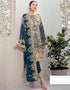 Designer Party Wear Faux Georgett Pakistani Suit Collection Morpeach Faux Georgette Pant Pakistani Suits Front View