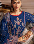 Designer Party Wear Faux Georgett Pakistani Suit Collection Violet Faux Georgette Pant Pakistani Suits Close-up View