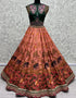 Heavy Designer Wedding Wear Silk Lehenga Choli Green Silk Lehenga Choli Close-up View