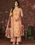 classy peach modal butti designer party wear readymade salwar suit with peach santoon 13588-acy3591 Front View