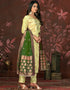 stylish yellow modal butti designer party wear readymade salwar suit with yellow santoon 13588-acy3592 Back View