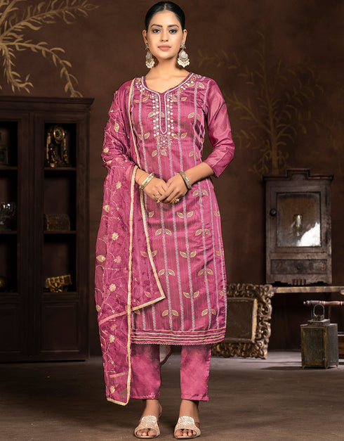 trendy onion modal butti designer party wear readymade salwar suit with onion santoon 13589-acy3594 Front View