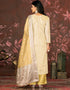 classy yellow cotton designer party wear heavy salwar suit collection with yellow santoon 13598-acy3656 Close-up View