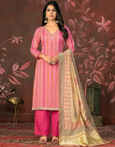 trendy gajri cambric cotton designer party wear heavy salwar suit collection with gajri cotton 13598-acy3659 Front View