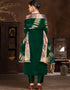 classy green modal butti designer party wear heavy salwar suit collection with green santoon 13603-acy3688 Close-up View