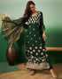 elegant green georgette trendy designer party wear salwar suit with green georgette 13641-acy3969 Front View