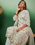 sleek light blue georgette trendy designer party wear salwar suit with light blue georgette 13641-acy3971 Back View