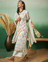 sleek light blue georgette trendy designer party wear salwar suit with light blue georgette 13641-acy3971 Front View