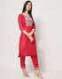 contemporary pink south silk designer party wear readymade salwar suit with pink south silk 13645-acy3995 Side View