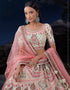 classy white soft net traditional wear heavy lehenga choli collection with white soft net 13703-acy4354 Close-up View