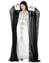 Islamic Black Colored Embroidery worked Kaftan