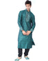 Green Kurta Kela Brocade Chudidaar