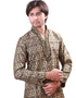 Celadon Kurta Kela Brocade Chudidaar Closure View