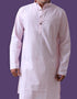 Solid Pink Kurta Cotton Chudidaar