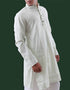 Green Kurta Cotton Chudidaar Closure View