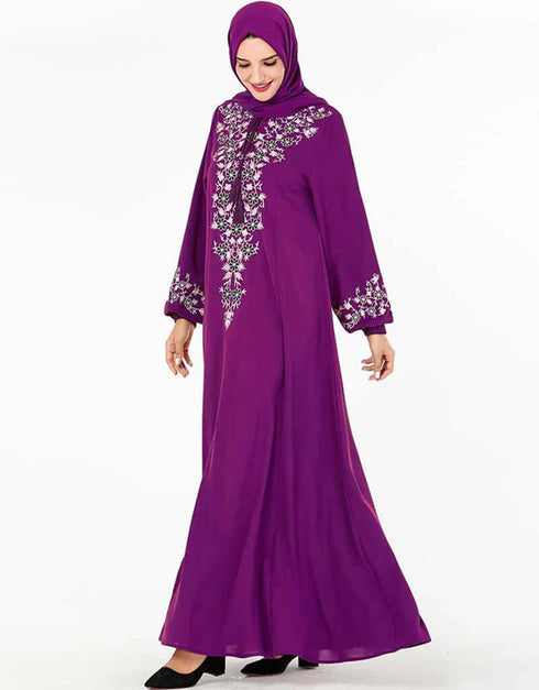 Dubai Style Flared Women Abaya