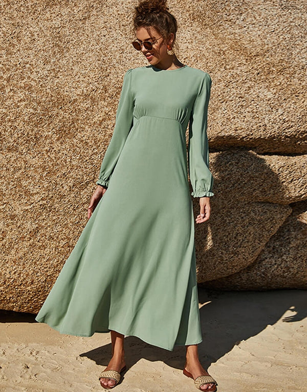 Dubai Style Kaftan Abaya Muslim Dress For Arabic Women