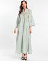 Beautiful Long Arabic Dress for Women Evening Party Wear Dresses