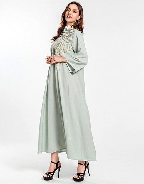 Beautiful Long Arabic Dress for Women Evening Party Wear Dresses