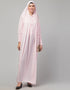 Muslim Smoking Sleeve Tie at Back Ready To Wear Instant Full Size knits JiIbab Lifestyle Images
