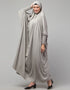 Modest Smoking Sleeve Tie at Back Ready To Wear Instant Full Size knits JiIbab Additional Angles