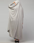 Modest Smoking Sleeve Tie at Back Ready To Wear Instant Full Size knits JiIbab Side View