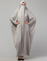 Modest Smoking Sleeve Tie at Back Ready To Wear Instant Full Size knits JiIbab Back View
