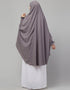 Light Purple Matt Nida Head Covers Hijab Back View