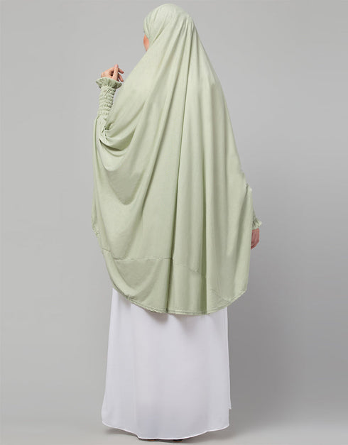 Sage Matt Nida Head Covers Hijab Side View